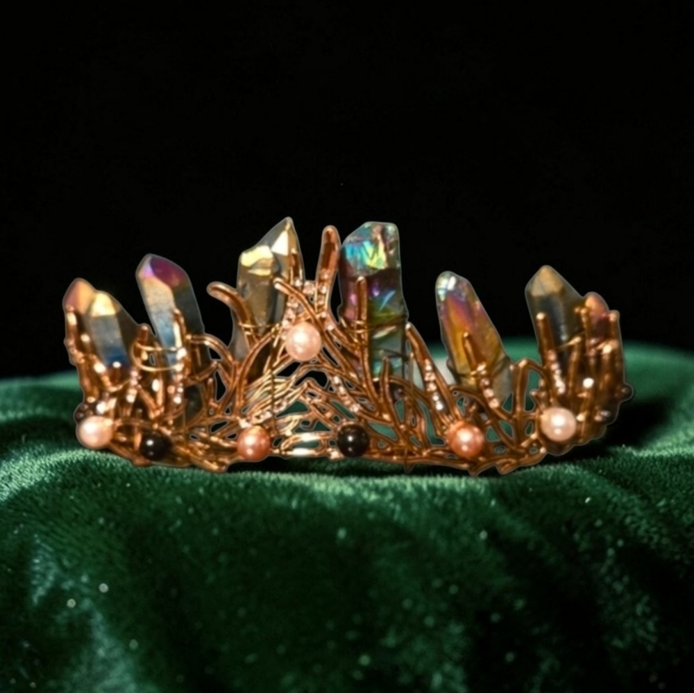 Beautiful Aurora Borealis Tiara